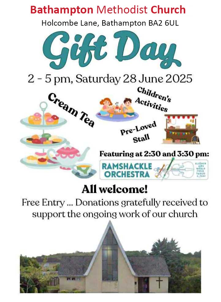 Bathampton Methodist Church Gift Day 2025
